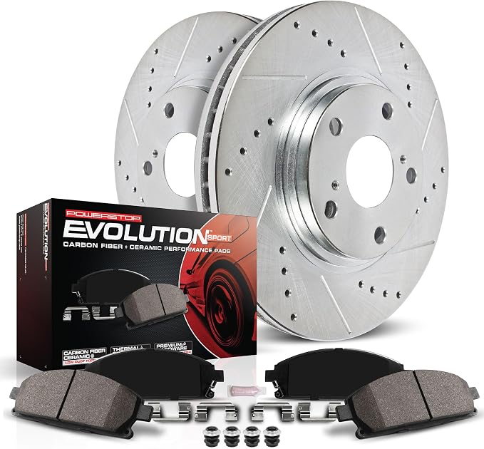 PowerStop Z23 Performance Brake Pad & Rotor Kit Front K7648